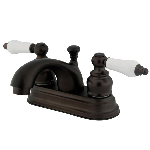 4" Centerset Bathroom Faucet, Oil Rubbed Bronze
